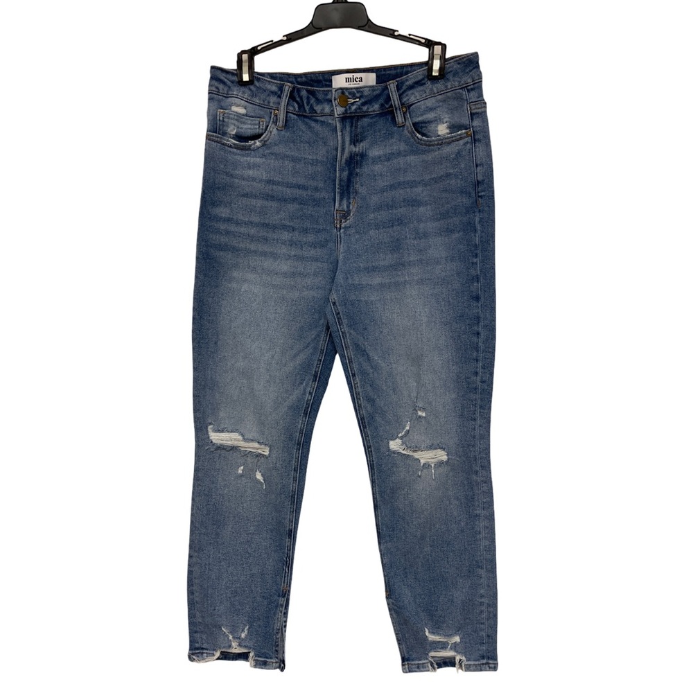 Mica Los Angeles Distressed Cropped Jeans Women’s 30